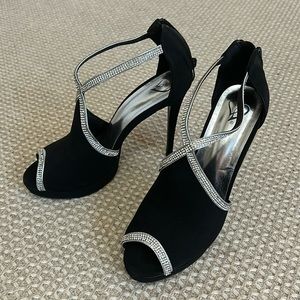 Black Glam Pump Heels